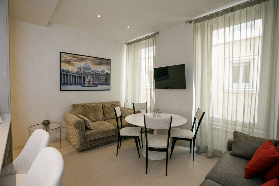 Locazione turistica con vista su Piazza del Popolo a Roma